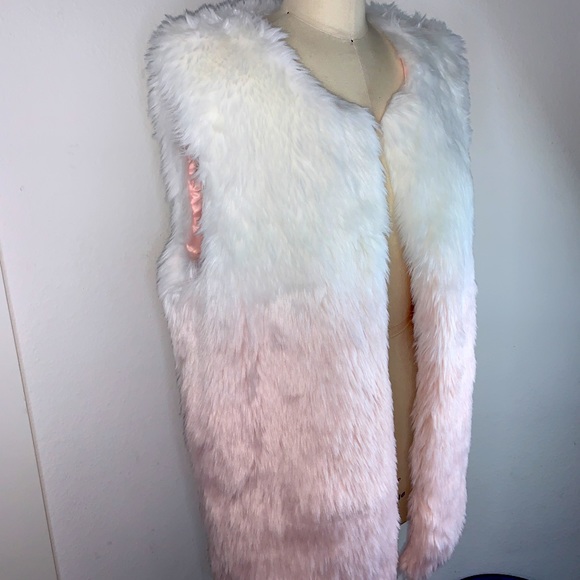 INC International Concepts Jackets & Blazers - Faux Fur Vest
